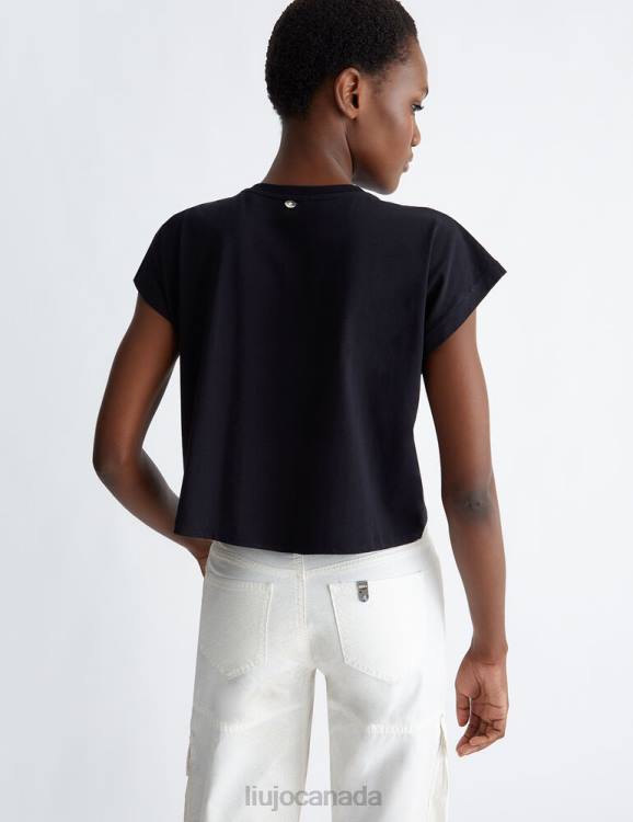 Clothing Liu Jo T-Shirt With Jewel Embroidery Women F606741