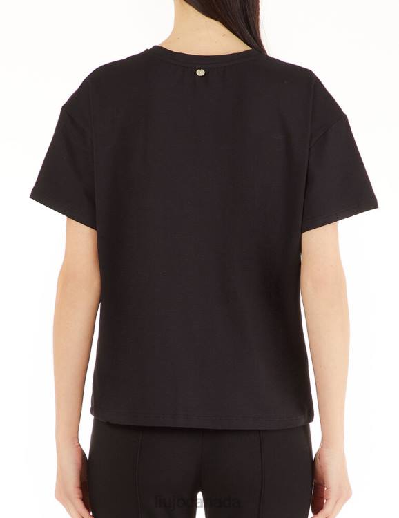 Clothing Liu Jo T-Shirt With Logo And Gemstones Women F6062707