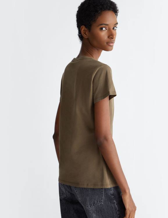 Clothing Liu Jo T-Shirt With Logo And Gemstones Women F606797