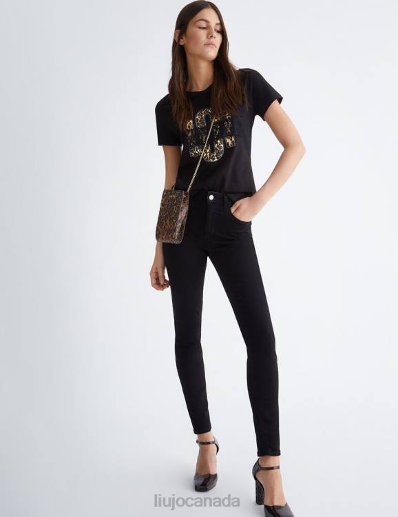 Clothing Liu Jo T-Shirt With Logo And Lace Women F6061094