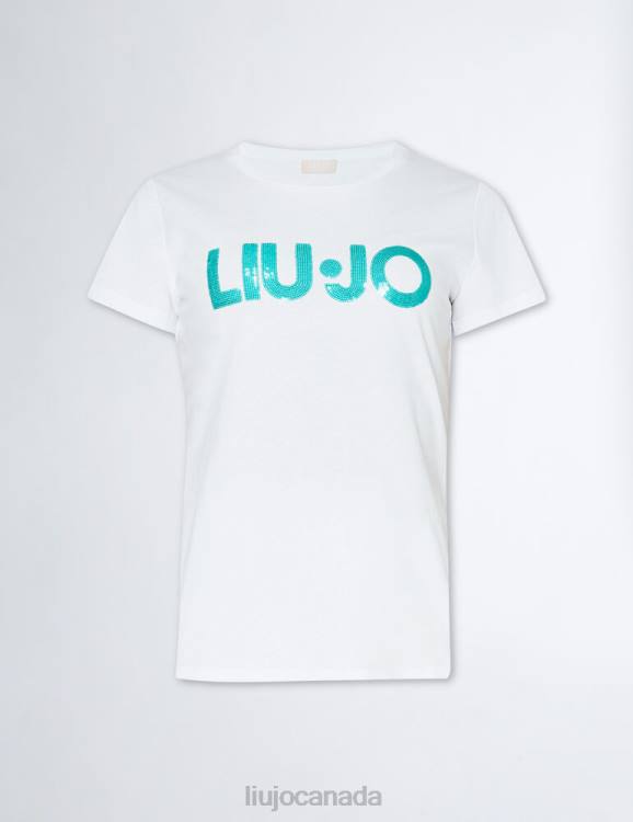 Clothing Liu Jo T-Shirt With Logo And Sequins Women F606626