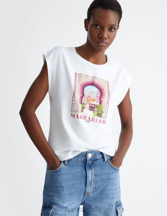 Clothing Liu Jo T-Shirt With Marrakech Print Women F606576