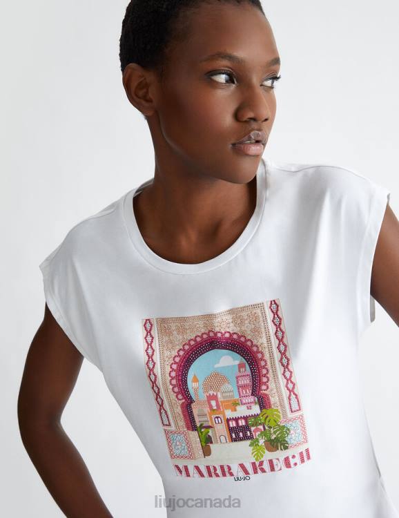 Clothing Liu Jo T-Shirt With Marrakech Print Women F606576