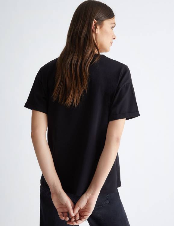 Clothing Liu Jo T-Shirt With Pocket And Studs Women F606825