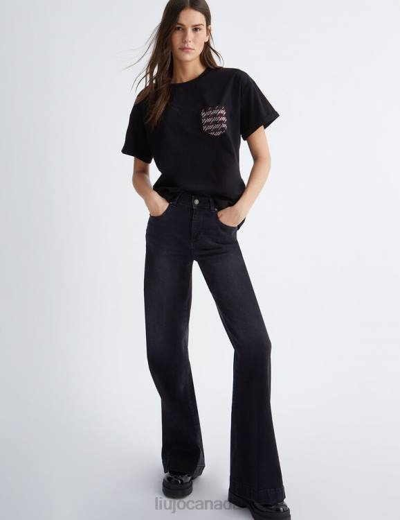 Clothing Liu Jo T-Shirt With Pocket And Studs Women F606825