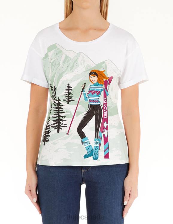 Clothing Liu Jo T-Shirt With Print Of St. Moritz Women F6062601