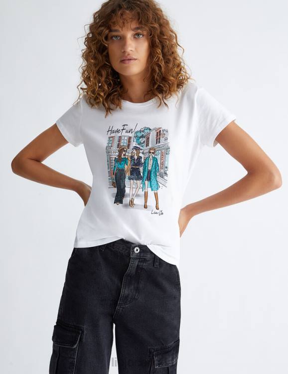 Clothing Liu Jo T-Shirt With Print Women F606971
