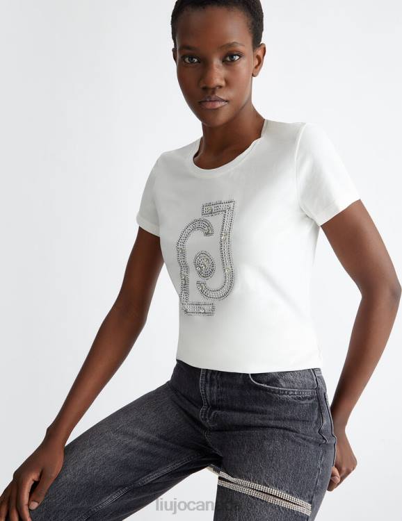 Clothing Liu Jo T-Shirt With Rhinestones Women F606657