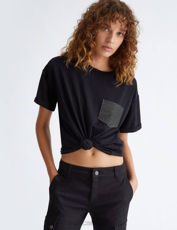 Clothing Liu Jo T-Shirt With Rhinestones Women F606729