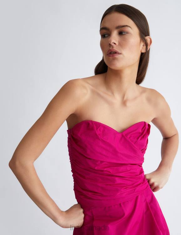 Clothing Liu Jo Taffeta Bustier Top Women F606366