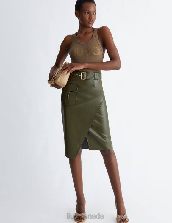 Clothing Liu Jo Top With Logo And Gemstones Women F606826