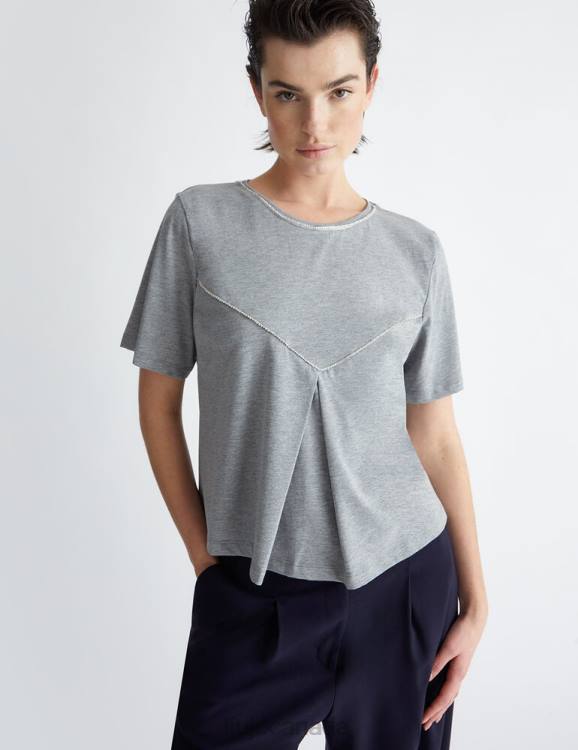 Clothing Liu Jo V-Cut T-Shirt Women F6061139