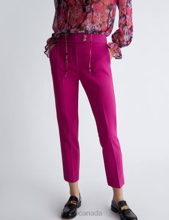 Clothing Liu Jo Cigarette Trousers Women F6061195