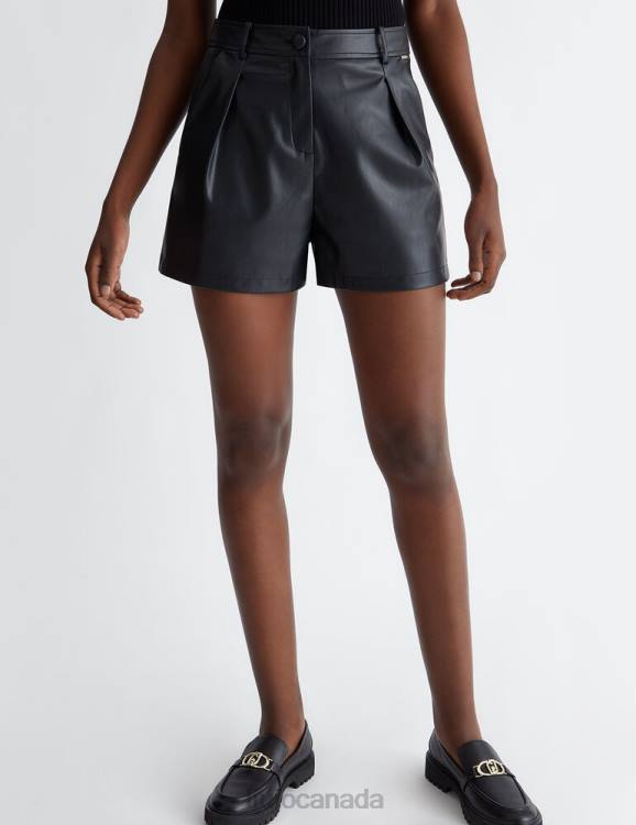 Clothing Liu Jo Coated Fabric Shorts Women F6061014