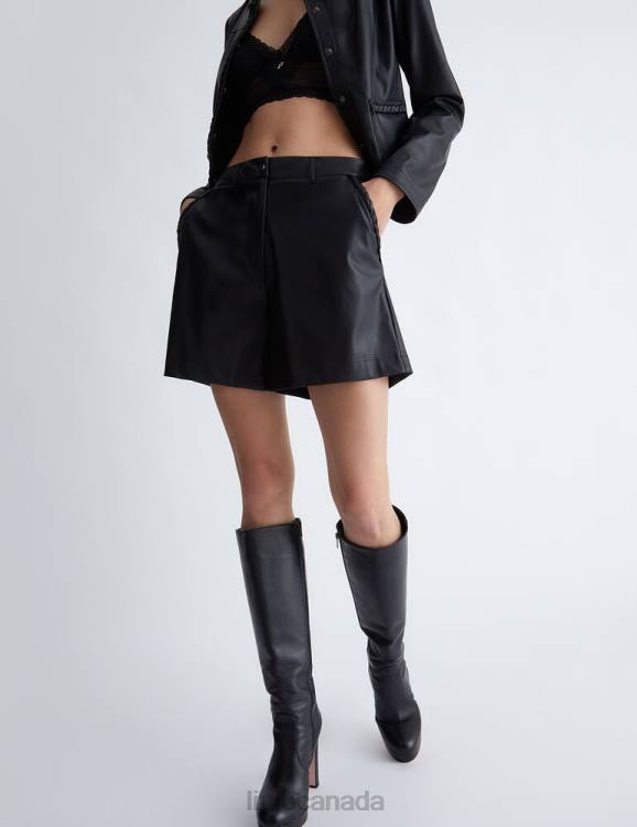 Clothing Liu Jo Coated Fabric Shorts Women F606266