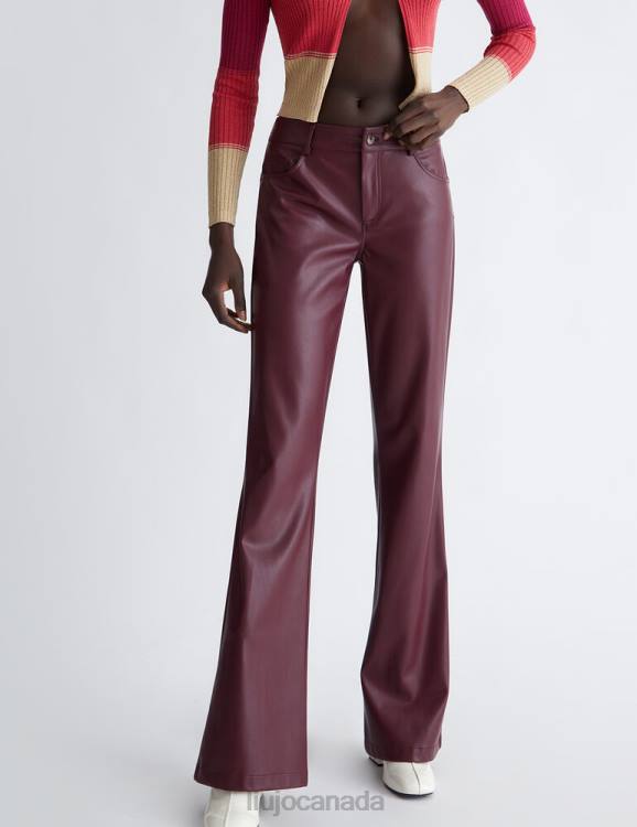 Clothing Liu Jo Coated Fabric Trousers Women F606119
