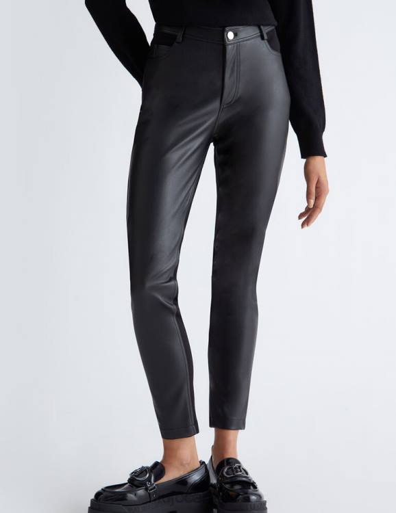 Clothing Liu Jo Coated Fabric Trousers Women F606220