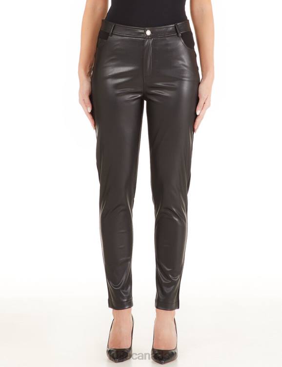 Clothing Liu Jo Coated Fabric Trousers Women F6062588