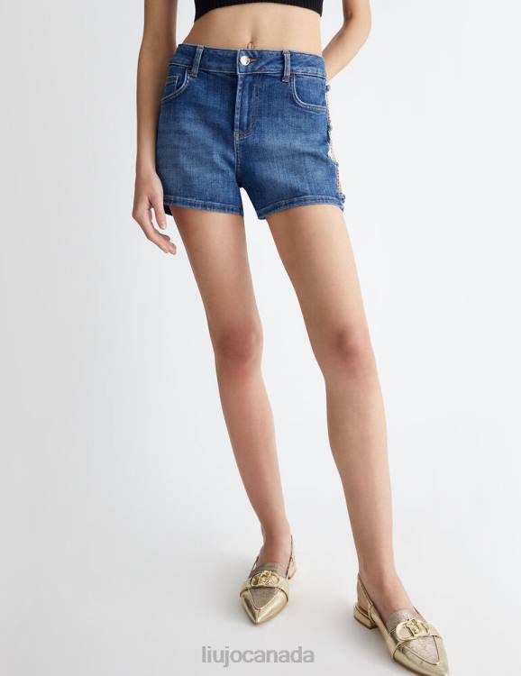 Clothing Liu Jo Denim Shorts With Chains Women F606792