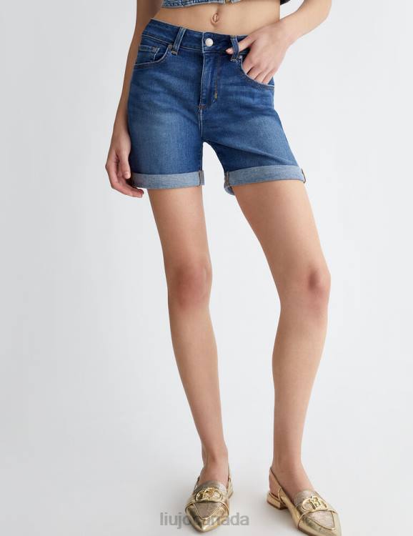 Clothing Liu Jo Denim Shorts With Turn-Ups Women F606793