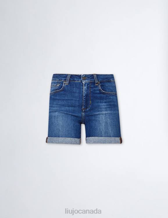 Clothing Liu Jo Denim Shorts With Turn-Ups Women F606793