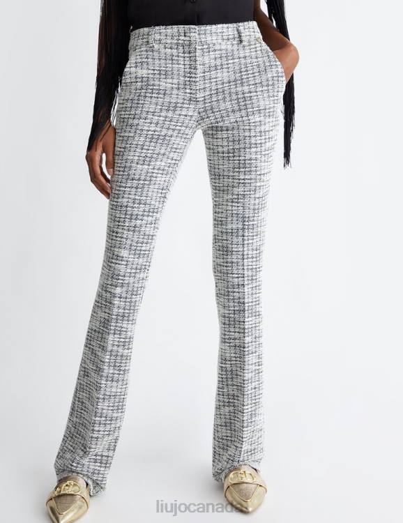 Clothing Liu Jo Flared Boucle Trousers Women F606999
