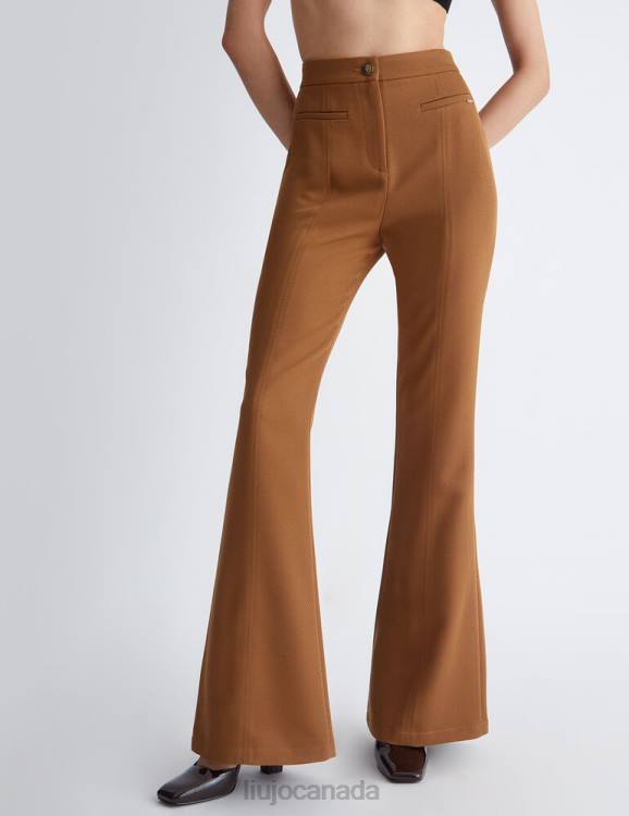 Clothing Liu Jo Flared Trousers In Twill Women F606770