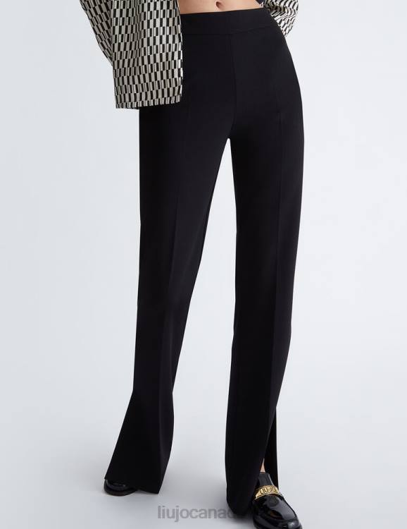Clothing Liu Jo Flared Trousers With Slits Women F606368
