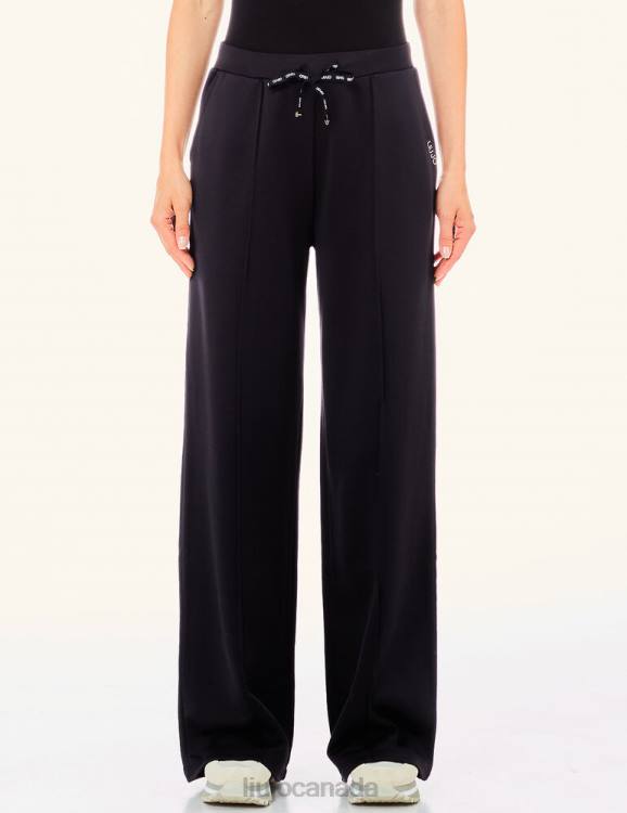 Clothing Liu Jo Fleece Palazzo Trousers Women F6062547