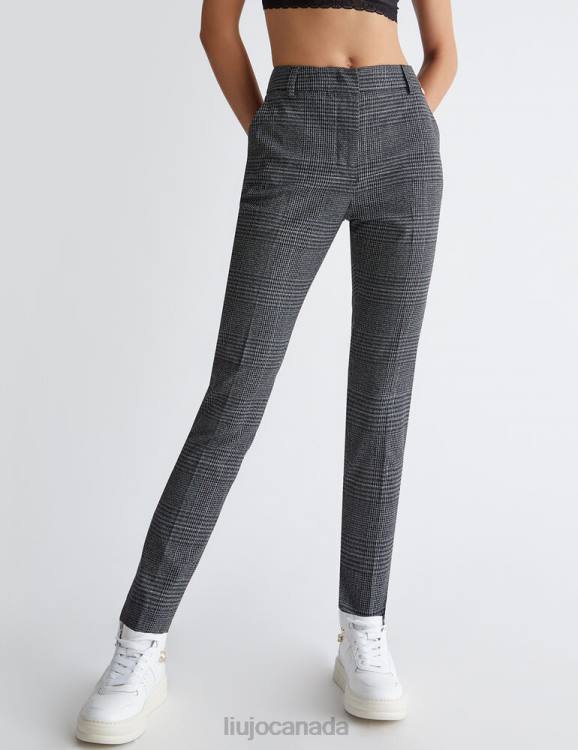 Clothing Liu Jo Glen Plaid Trousers Women F6061217