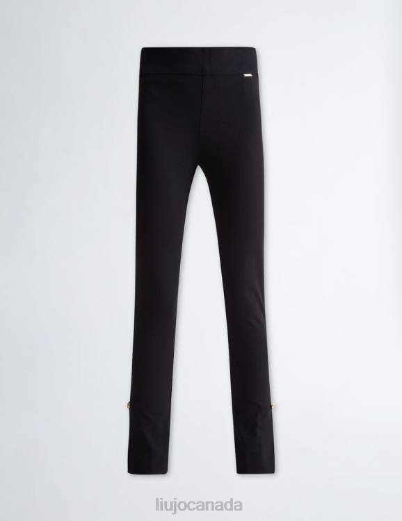 Clothing Liu Jo High-Rise Trousers With Slit Women F606169