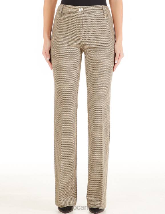 Clothing Liu Jo Jacquard Trousers Women F6062763