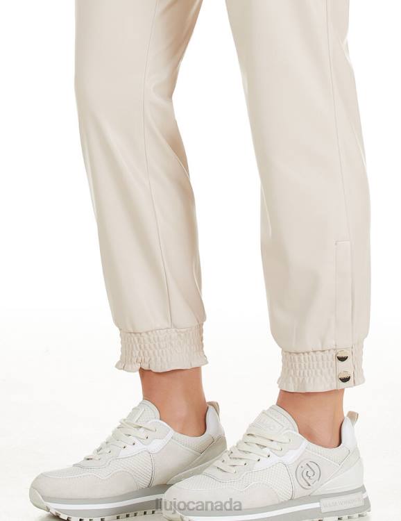 Clothing Liu Jo Jogging Trousers In Coated Fabric Women F6062554