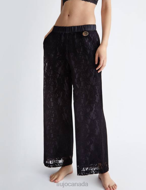 Clothing Liu Jo Macrame Lace Trousers Women F606493