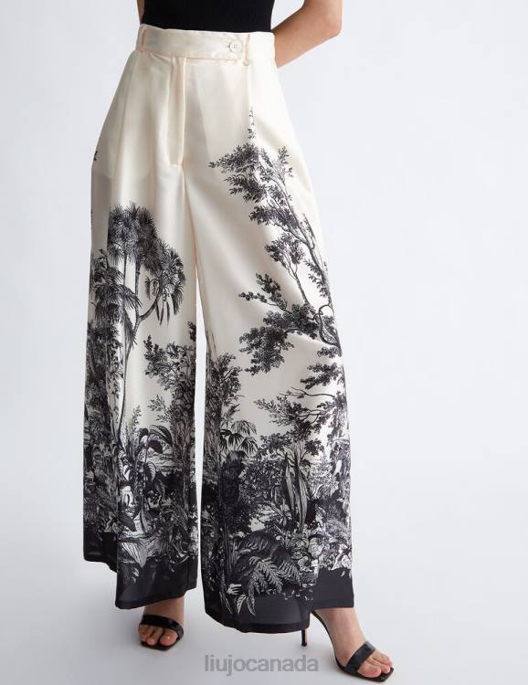 Clothing Liu Jo Palazzo Trousers In Satin Women F606538