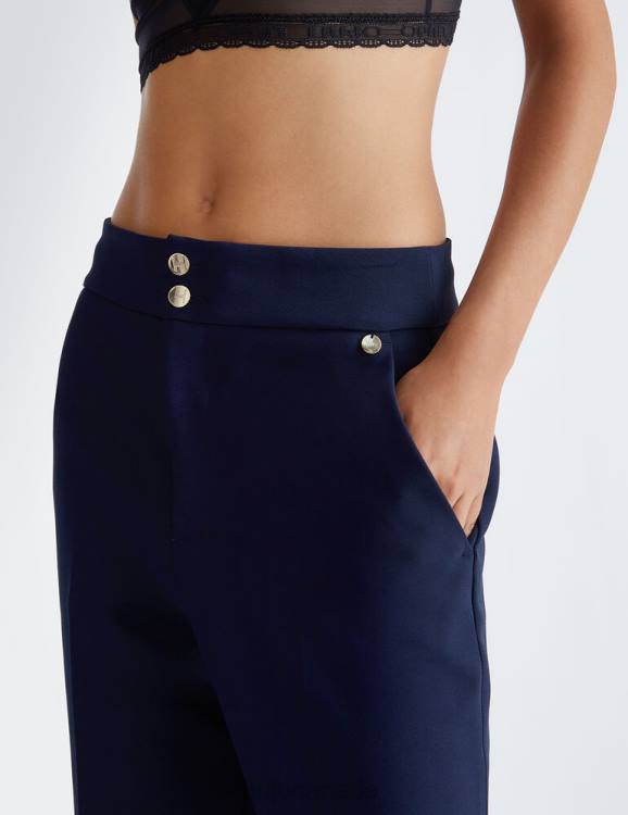 Clothing Liu Jo Palazzo Trousers With Turn-Ups Women F606235