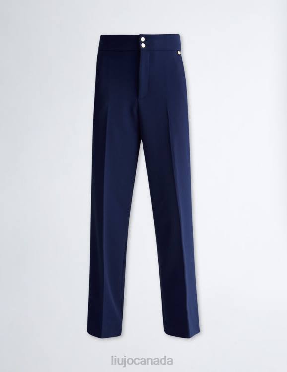 Clothing Liu Jo Palazzo Trousers With Turn-Ups Women F606235