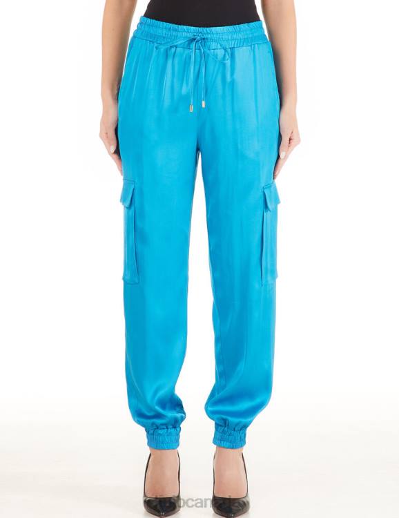 Clothing Liu Jo Satin Cargo Trousers Women F6062574