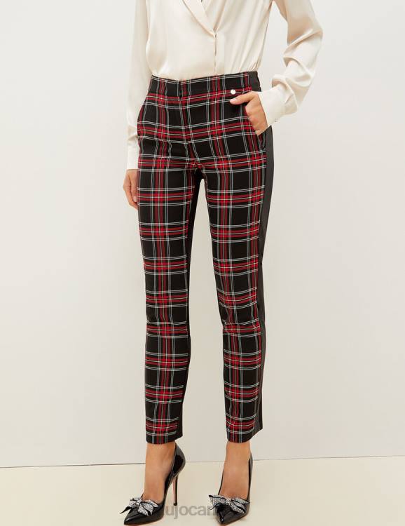 Clothing Liu Jo Slim Fit Tartan Trousers Women F6062606