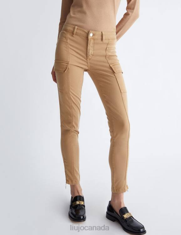 Clothing Liu Jo Stretch Cargo Trousers Women F606935