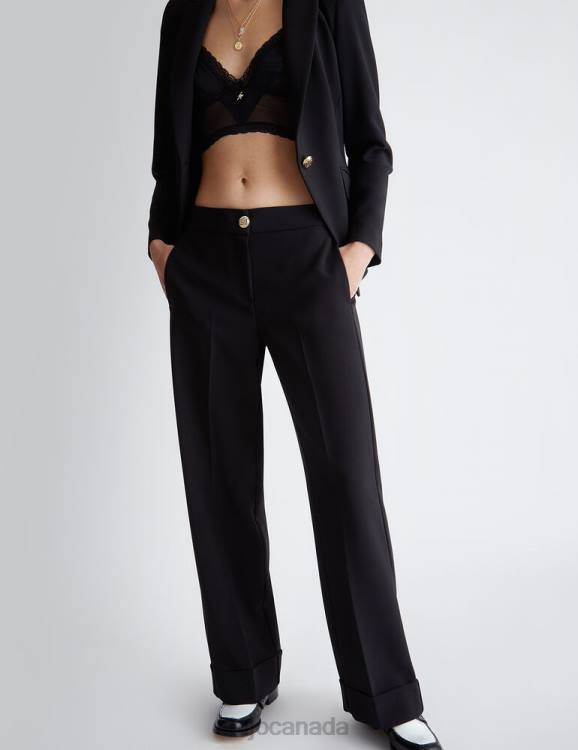 Clothing Liu Jo Stretch Palazzo Trousers Women F6061179