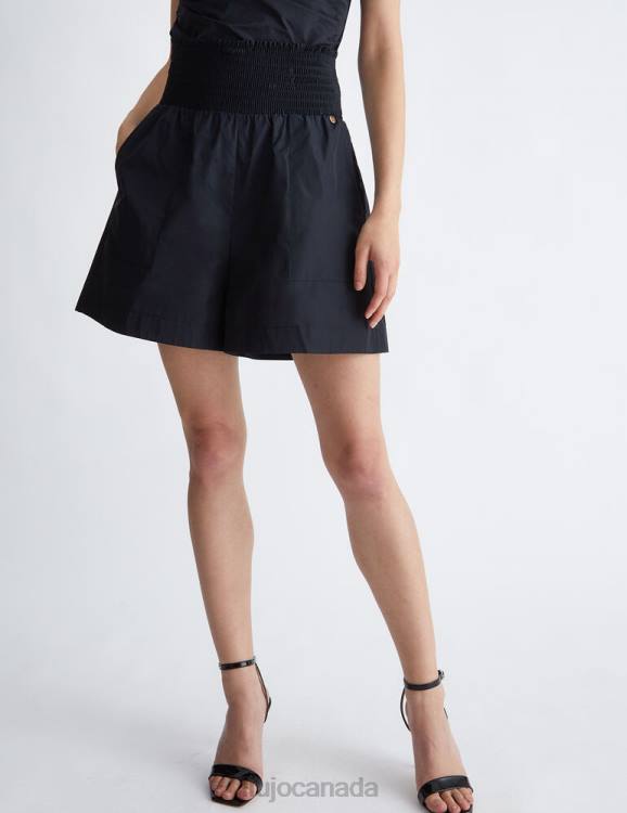 Clothing Liu Jo Taffeta High-Waisted Shorts Women F606394