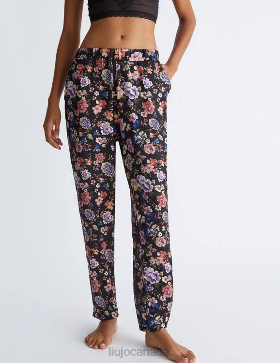 Clothing Liu Jo Trousers With Floral Print Women F606344