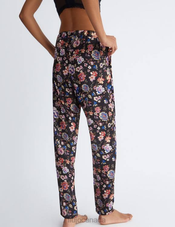 Clothing Liu Jo Trousers With Floral Print Women F606344