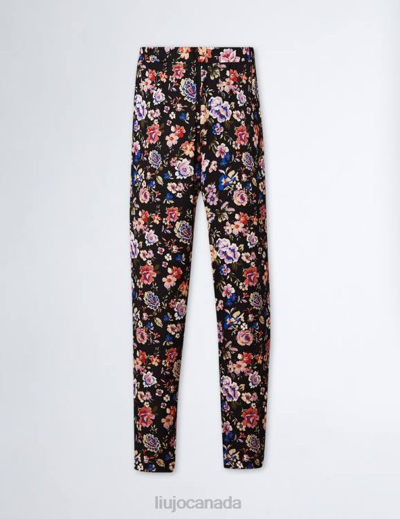 Clothing Liu Jo Trousers With Floral Print Women F606344