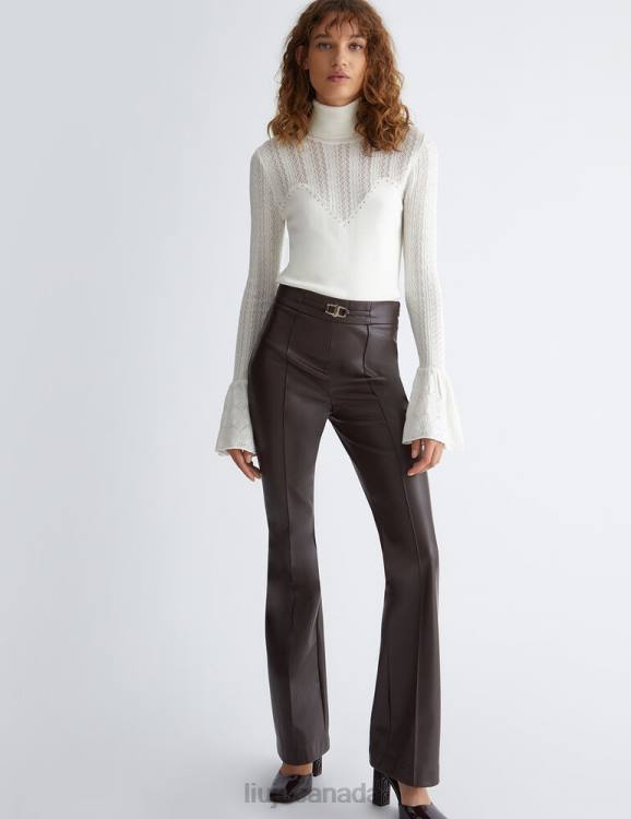 Clothing Liu Jo Eco-Friendly Turtleneck With Lace Women F60695