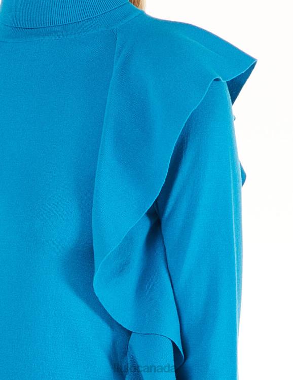 Clothing Liu Jo Eco-Friendly Turtleneck With Ruching Women F6062667