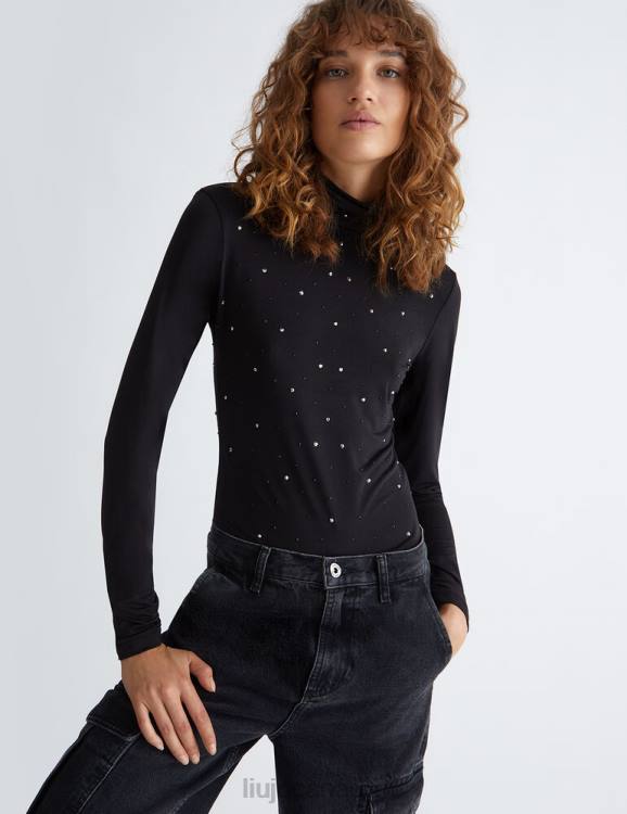 Clothing Liu Jo Jersey Turtleneck Women F606371