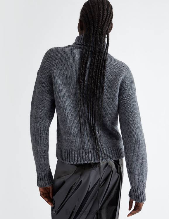 Clothing Liu Jo Turtleneck In Wool And Alpaca Blend Women F606293