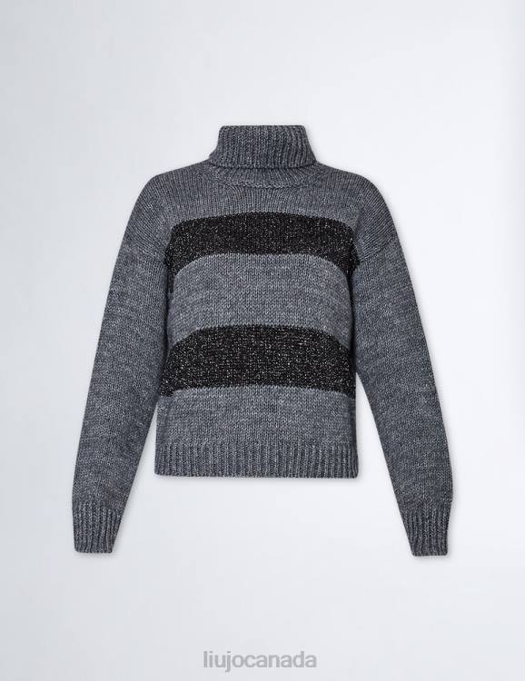 Clothing Liu Jo Turtleneck In Wool And Alpaca Blend Women F606293